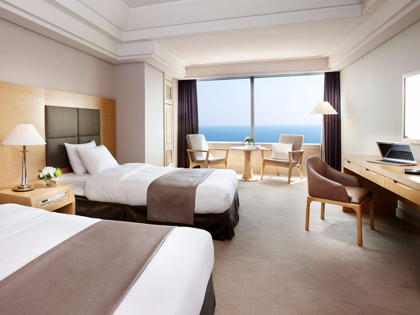 Haeundae Grand Hotel Busan Bagian luar foto