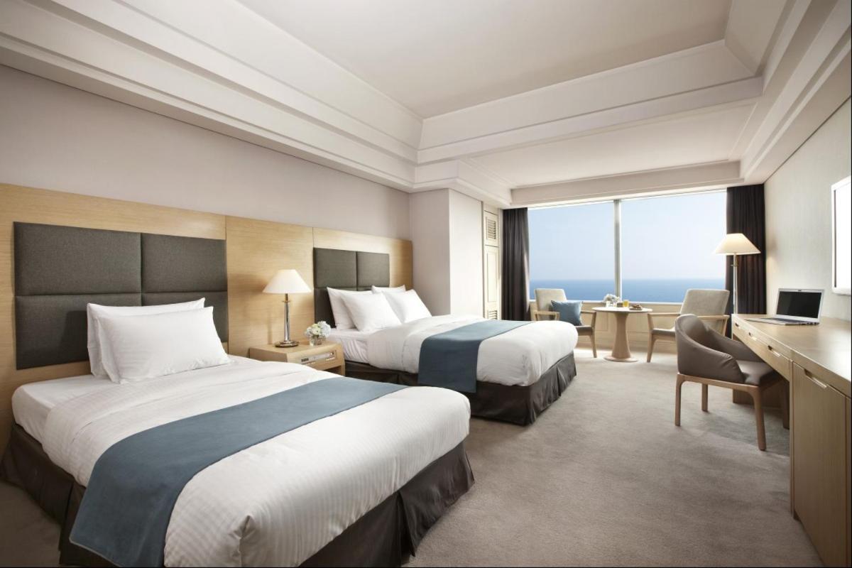 Haeundae Grand Hotel Busan Bagian luar foto