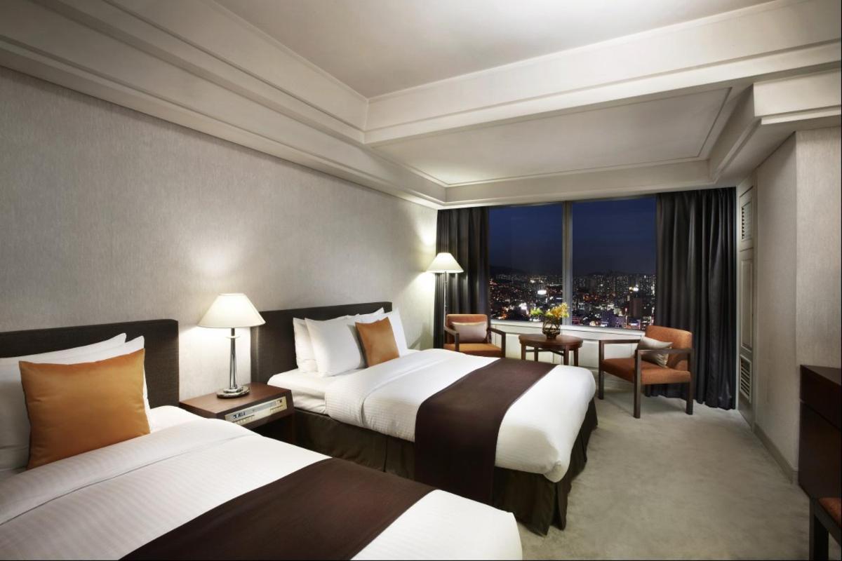 Haeundae Grand Hotel Busan Bagian luar foto